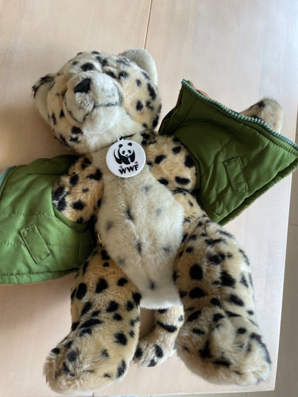 Entire Closet $5! Build A Bear WWF Snow Leopard Plush 2007 World Wildlife Fund - Picture 7 of 10
